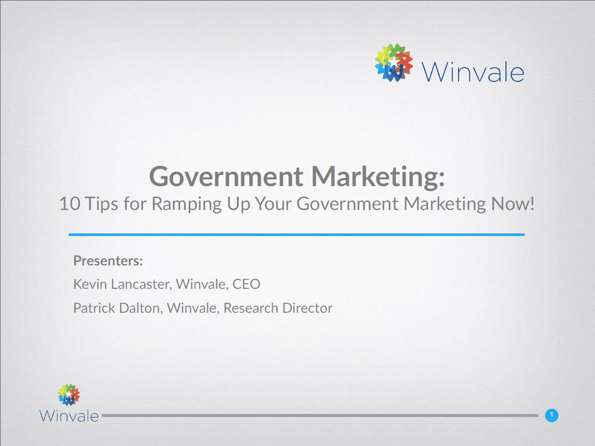 Government Marketing: 10 Tips for Ramping Up Your Government Marketing