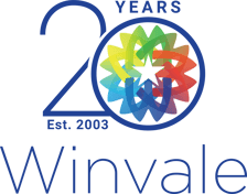 20 years Winvale logo