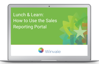 How to use the sales reporting portal