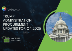 Trump Admin Procurement Updates for Q4 2025 (250 x 175 px)