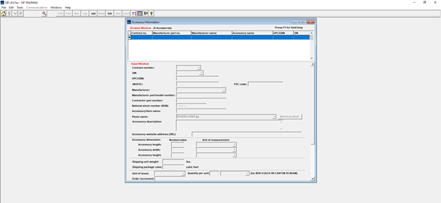 SIP Accessories Tab