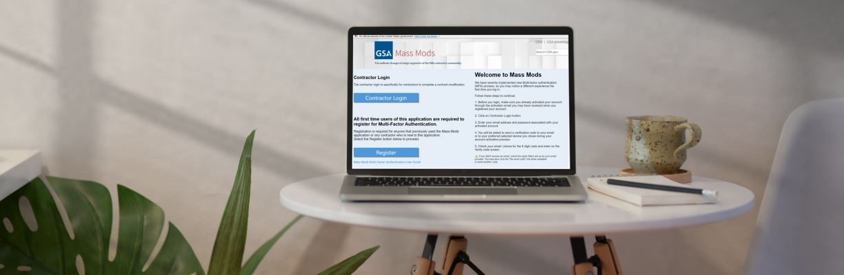 How to Review and Accept a GSA MAS Mass Modification